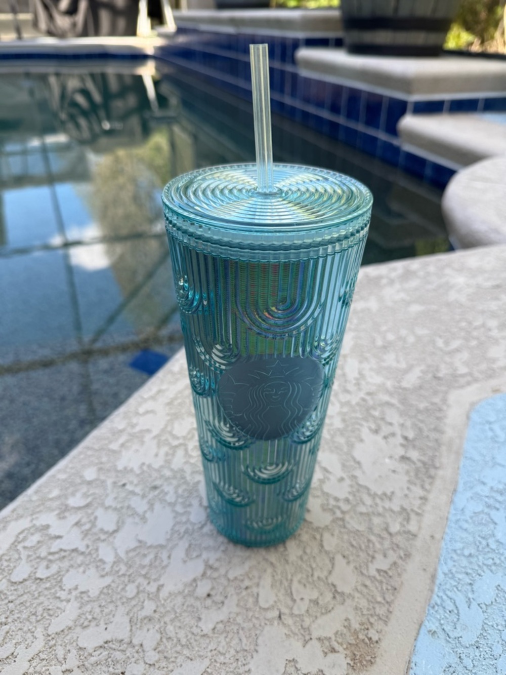 Starbucks Turquoise Tumbler🤍